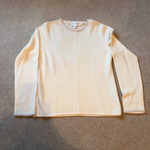 Cashmere pearl sweater!